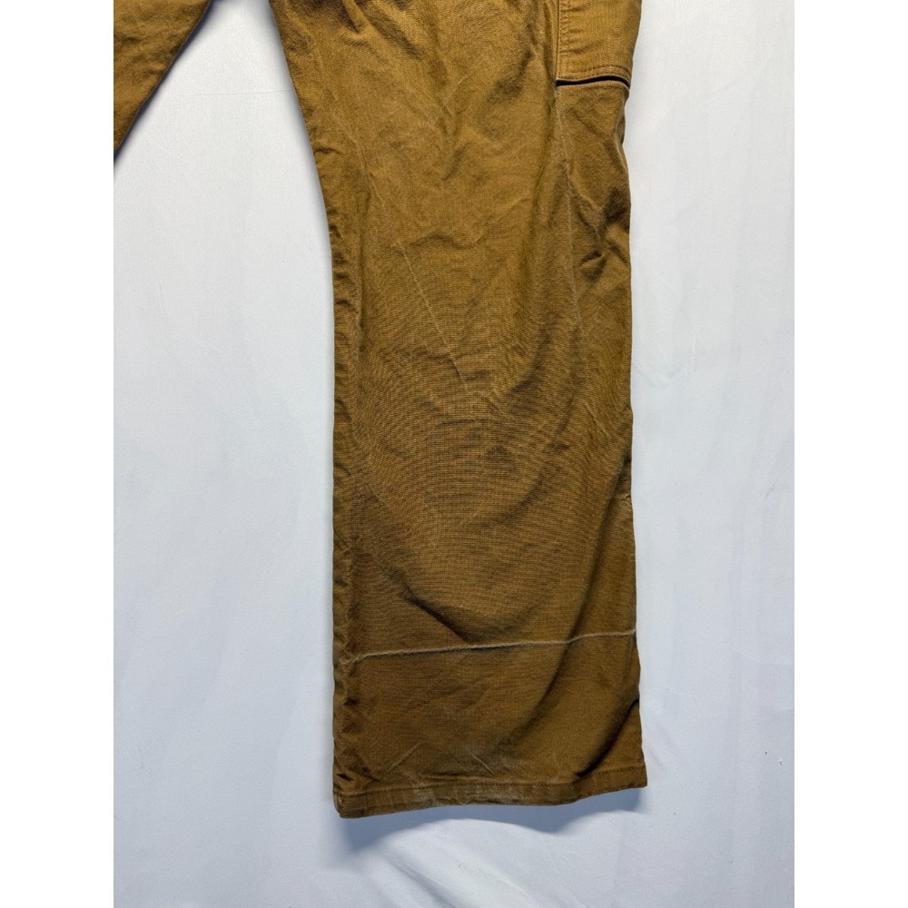 Genuine Dickies Flex Duck Utility Carpenter Pants Mens 42x29 Brown Workwear - Picture 13 of 14